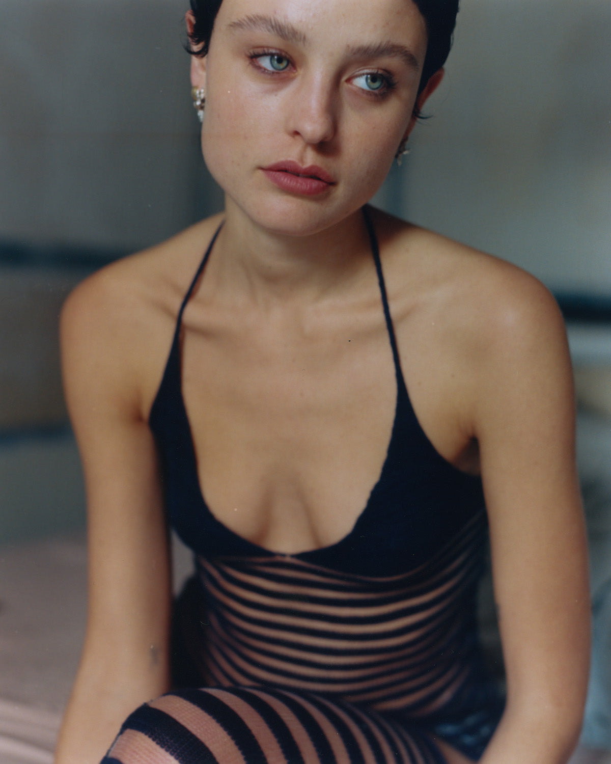 Nº 10 striped socks