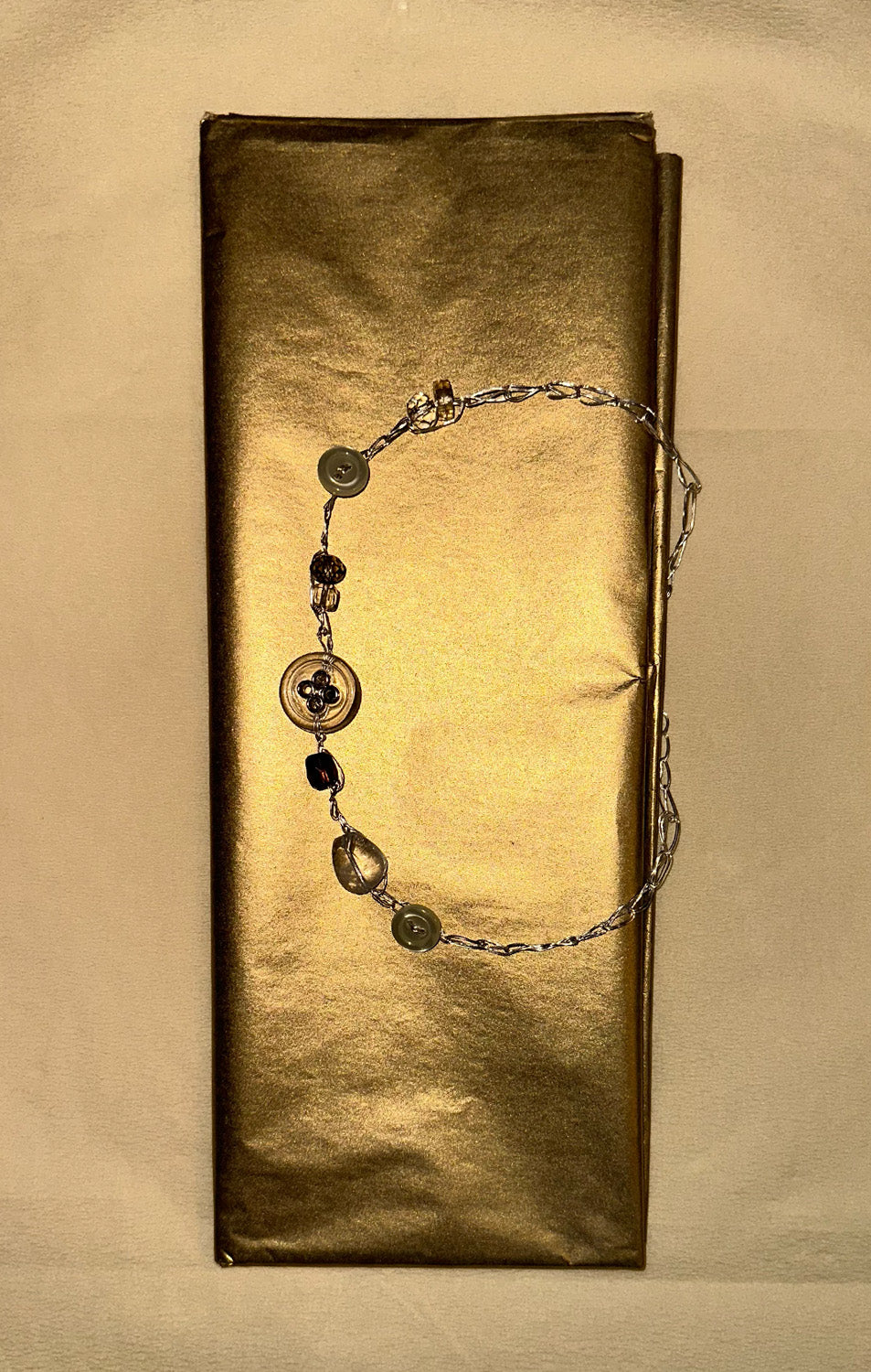 Button Necklace