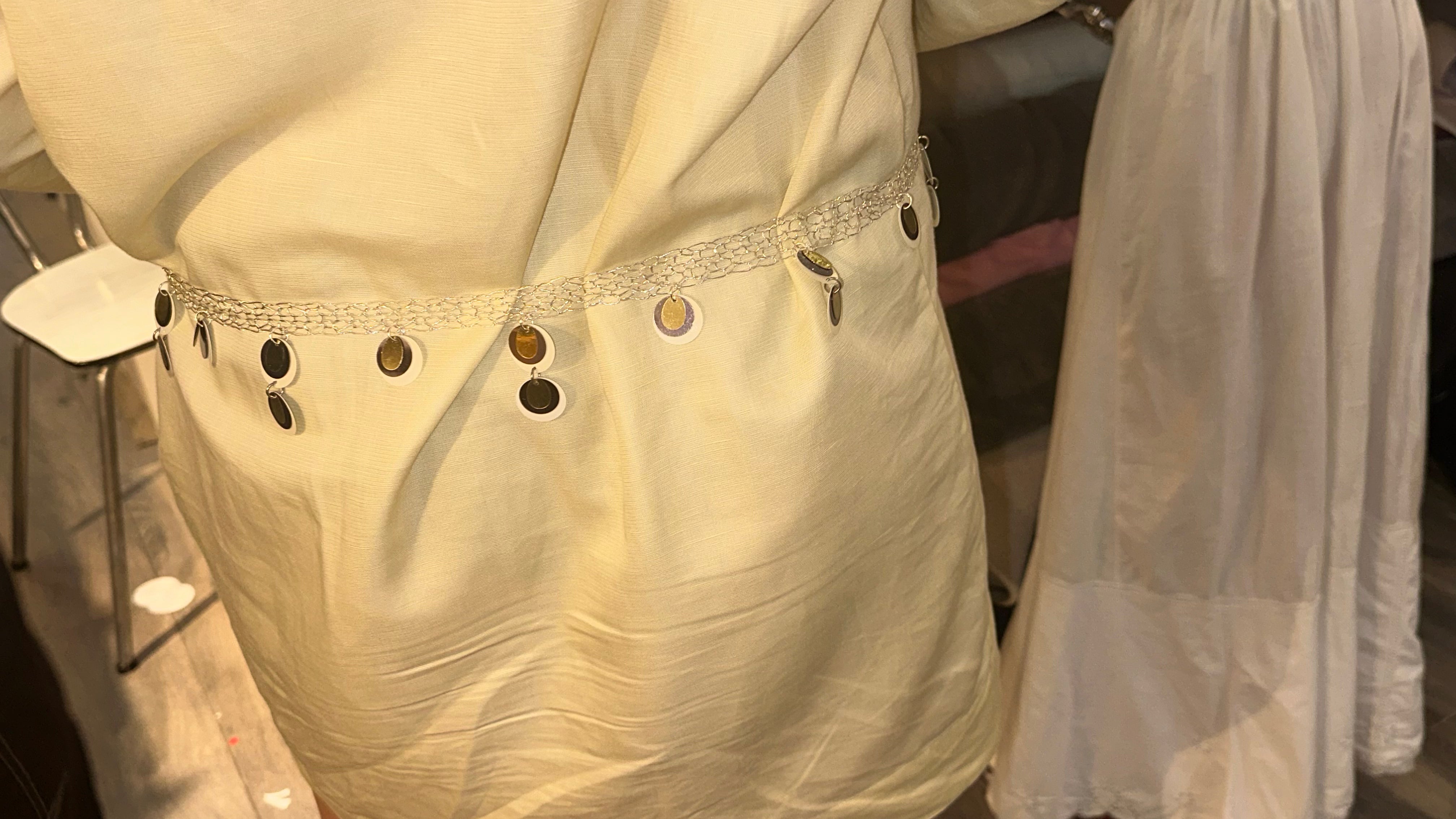 Nº 63 Disco Bead Belt