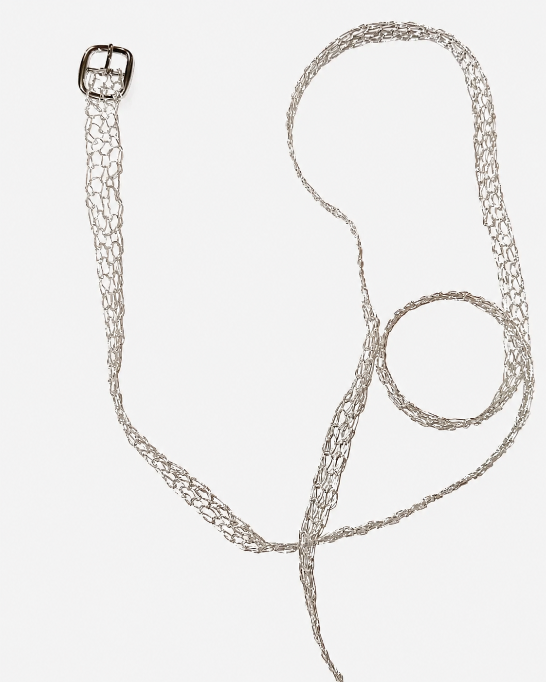 Nº61 Metallic thin belt