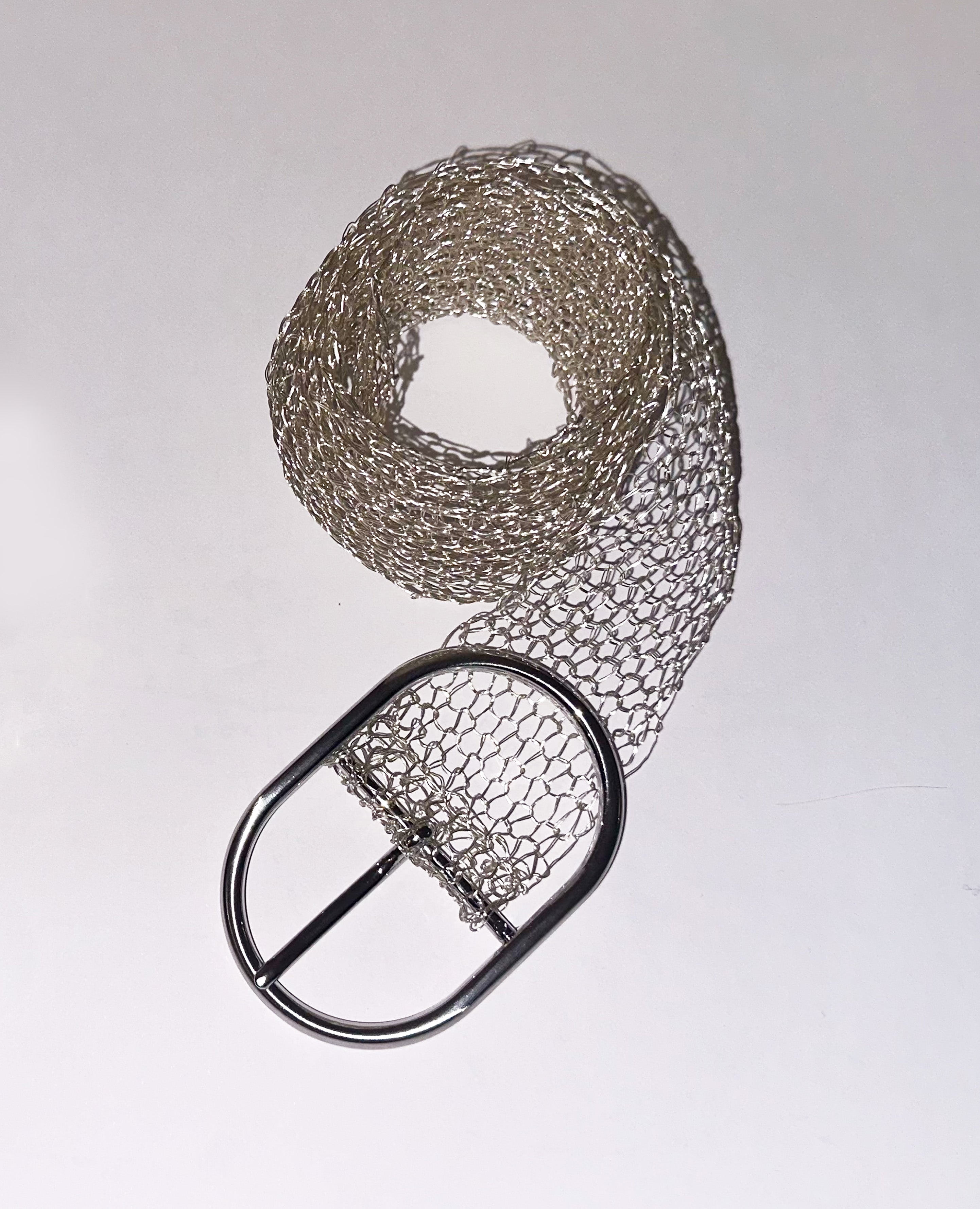 Nº61 Metallic thick belt