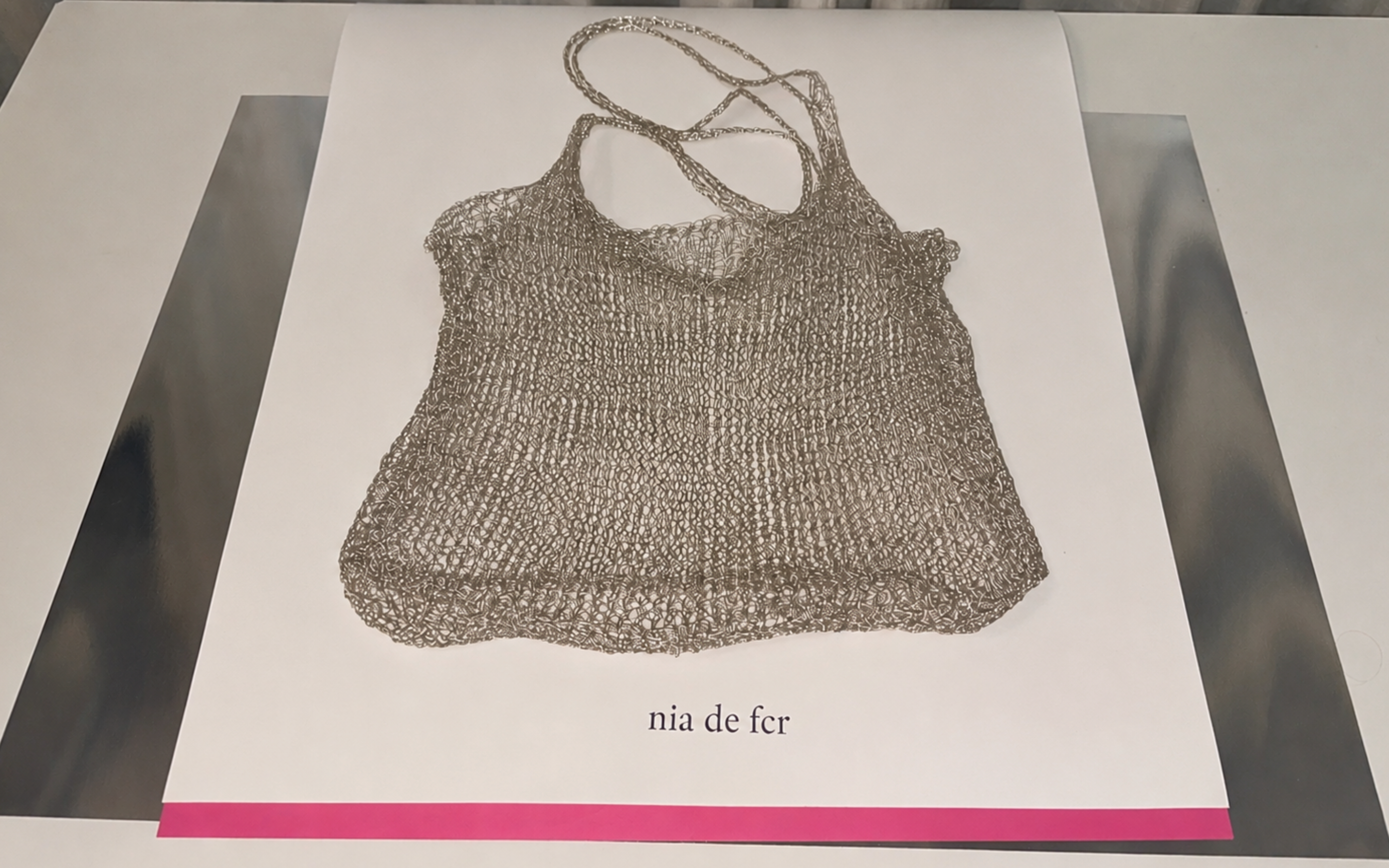 Nº 65 Maxi metallic bag