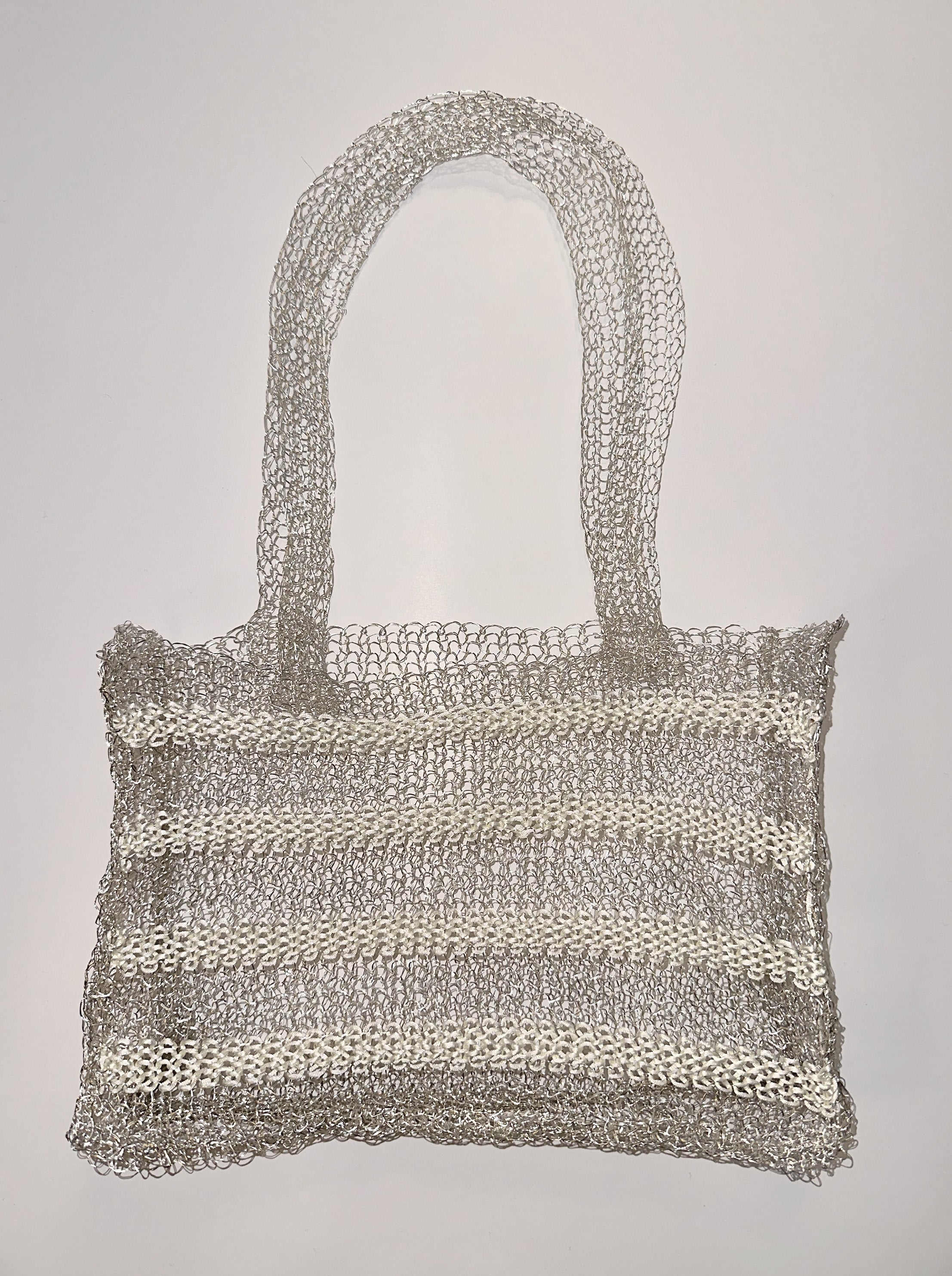 Nº58 Metallic Striped Baguette