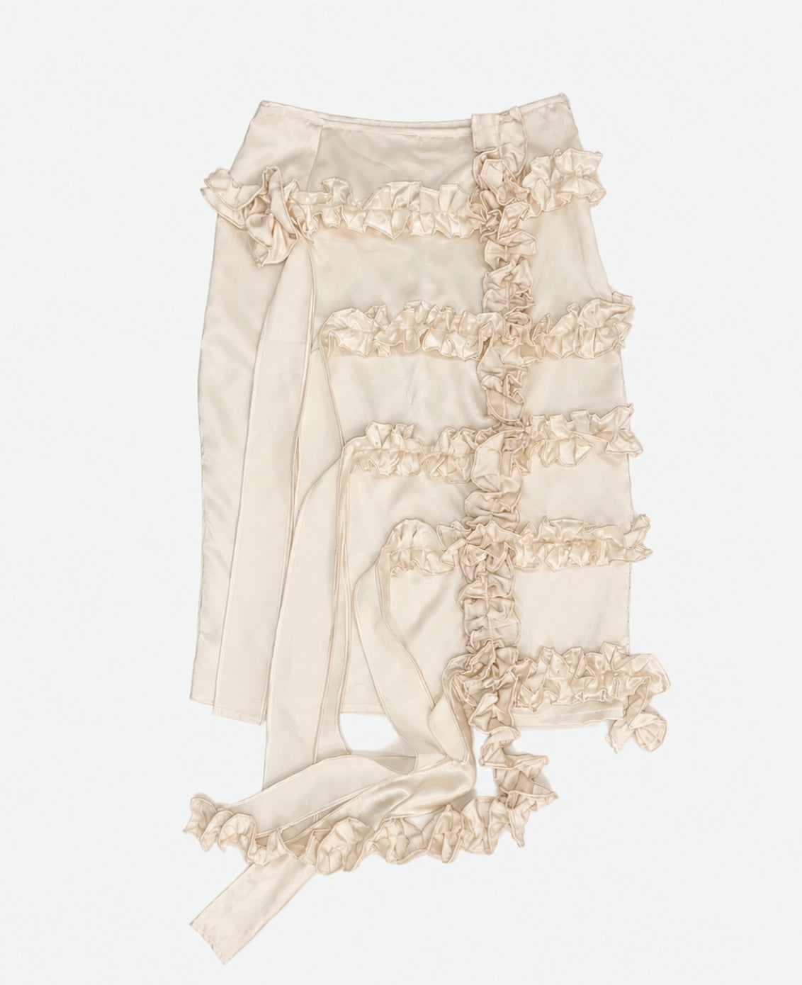 Nº 67 valentina satin skirt